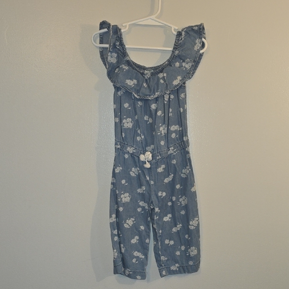 Adorable Floral Ruffle Kids Romper LOT P